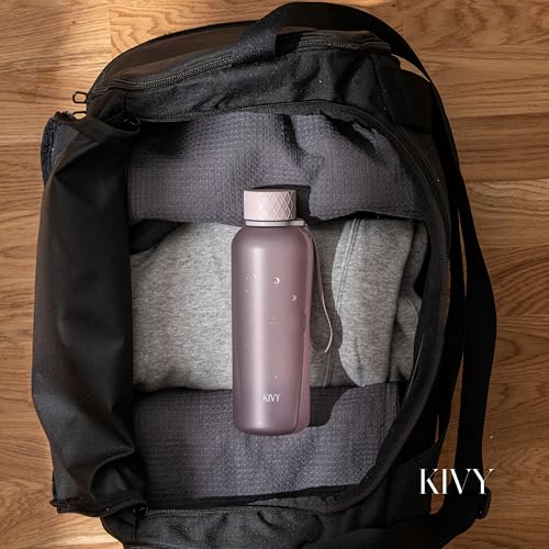 Slim Water Bottle 22oz [Lightweight & Shatterproof]