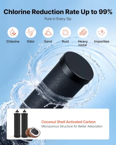 Gravity fed Water Filter System