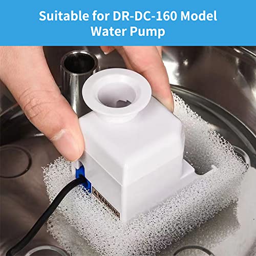 Sponge Foam Filter Replacement for Cup Cake Ceramic Pet Fountain and 2L (12 Count)