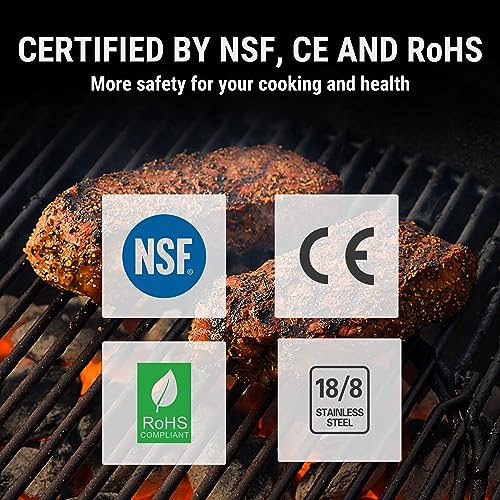 TempSync 500FT Wireless Meat Thermometer for Grilling and Smoking