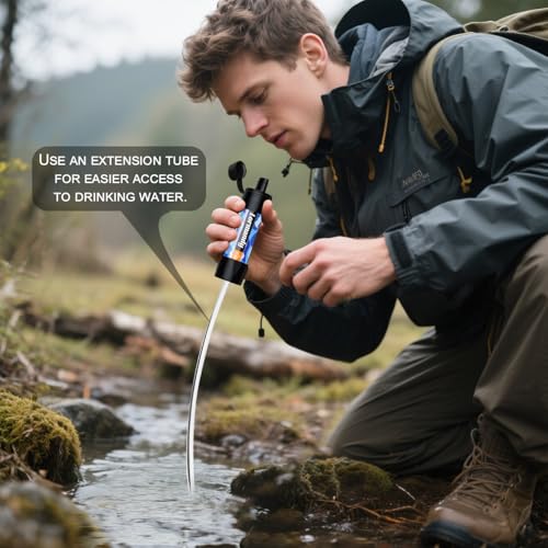 Straw Water Filter 5 Pack (5 Count)