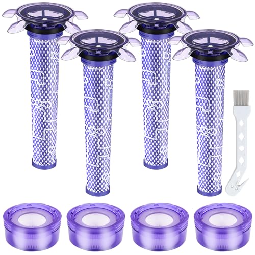 Upgraded V8 Cordless Vacuum Cleaner Filter for Dyson V8 Animal and V8 Absolute Cordless Vacuum (9 Count)