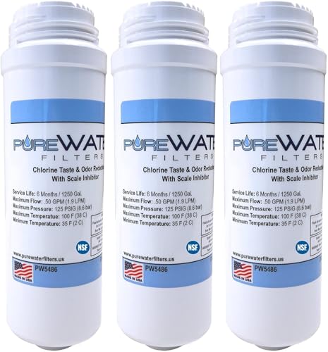 KQ8 PW5486 Water Filter Cartridge (3 Count)