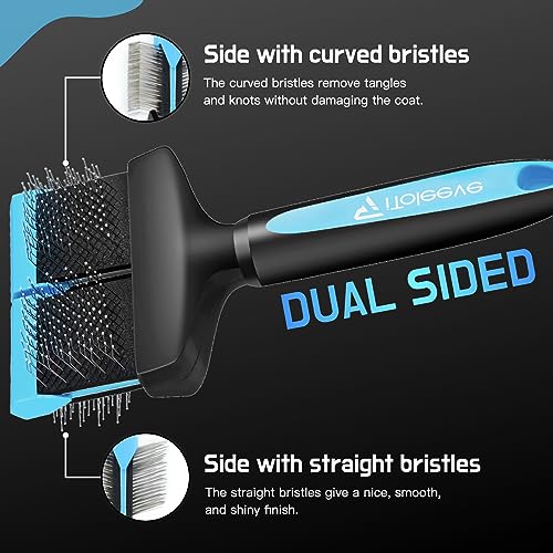 Dual Flexible Head Slicker Brush