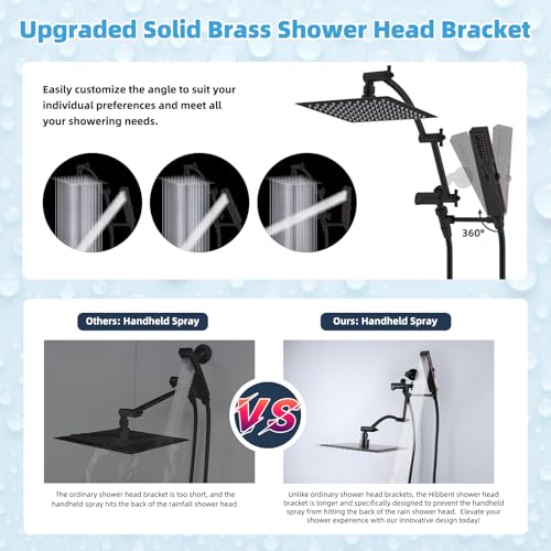 All Metal CUPC Certified 8'' Rain Shower Head