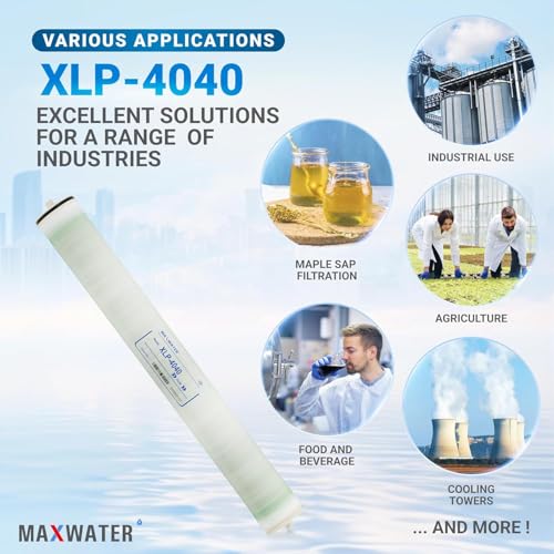 XLP 4040 Reverse Osmosis 4" x 40" RO Membrane (4 Count)