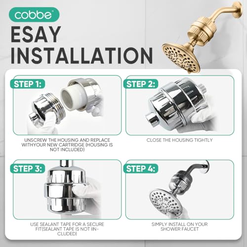 HD HEAVY DUTY High Output Shower Filter
