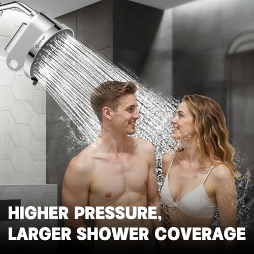 High Flow Filtered Shower Head