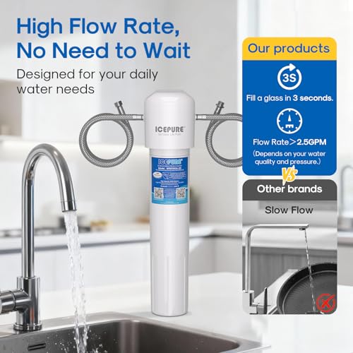 21" WFS5300A 5 Years Under Sink Water Filtration System
