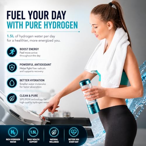 LevelUpWay Hydrogen Water Bottle Generator