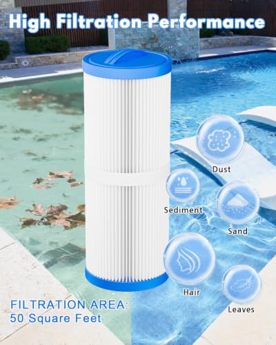 4CH 949 Spa Filter Cartridge 50 Sq.ft. fits Pleatco PWW50L