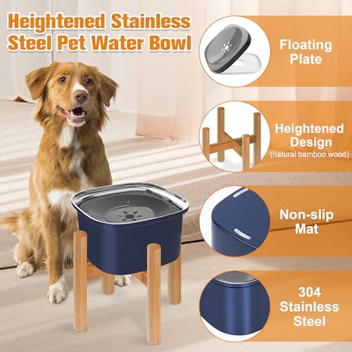 3L Elevated Dog Water Bowl