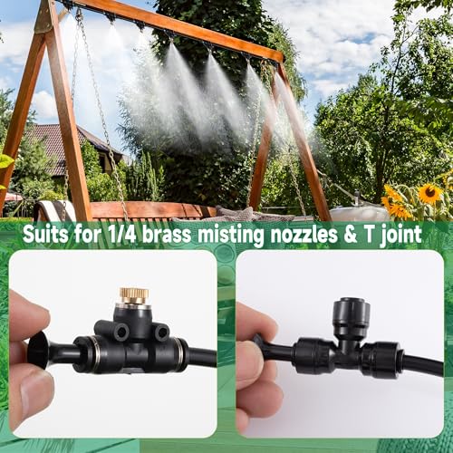 20 Pcs Brass Misting Nozzle T