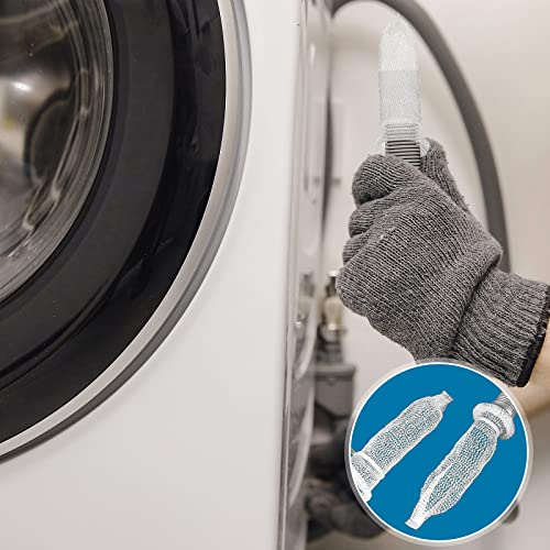 40 Pcs Nylon Washer Hose Lint Traps Washing Machine Mesh Filters (80 Count)