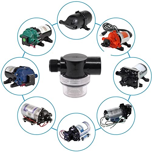 Twist On Pipe Water Pump Strainer (2 Count)