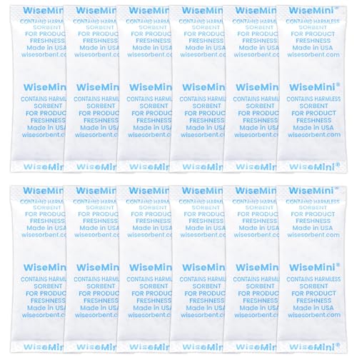 60 Packs 5 Gram Premium Silica Gel Packets