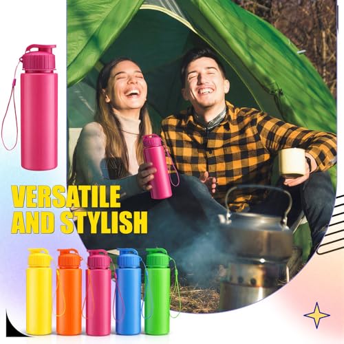 20 Pcs 17 Oz Plastic Water Bottles Bulk Sports (20 Count)