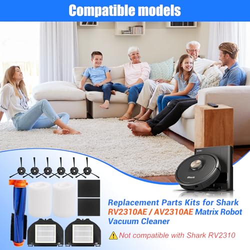 RV2310AE Replacement Parts for Shark AV2310AE (11 Count)