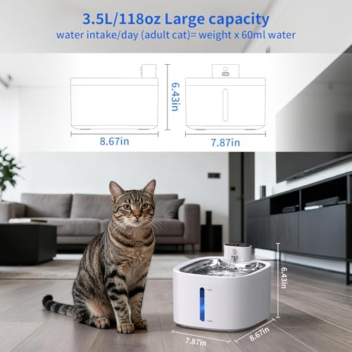 Cat Water Fountain Wireless