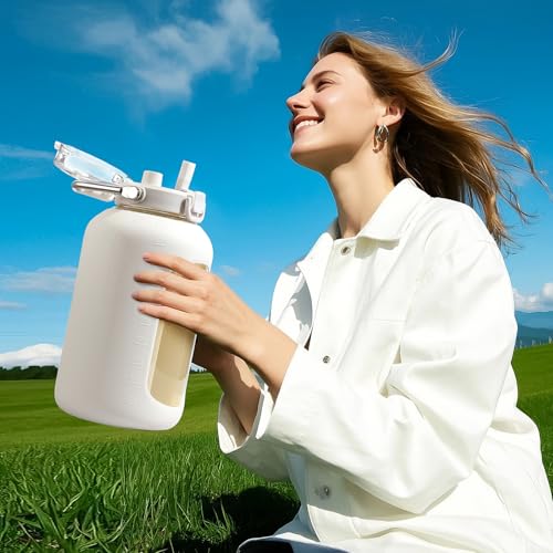 Large Glass Water Bottle