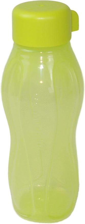 Tupperware Eco-Friendly Water Bottle Ecoeasy 310 Ml Lime Green Eco Ecoflasche Cuboid