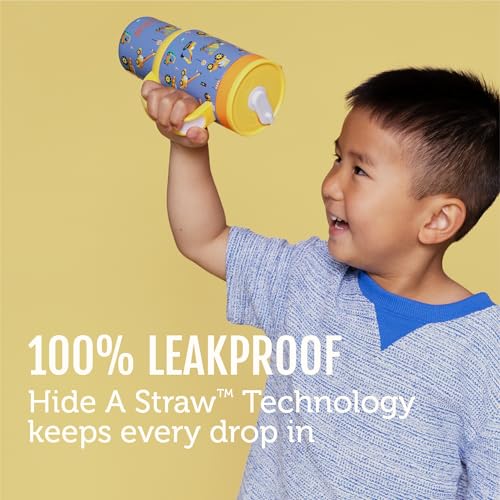 Oasis 18oz Insulated Stainless Steel Kids Tumbler with Straw