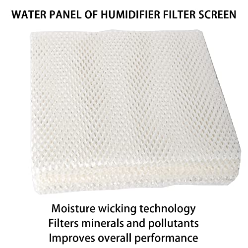 4Pack Replacement Humidifier Wick Filters Water Panel Filter Compatible with Carrier HUMCCSBP2212 HUMCCSBP2312 HUMCASBP2312 HUMCCSBP2412 Humidifier P110