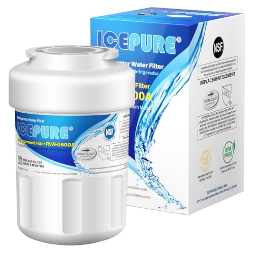 RWF0600A Refrigerator Water Filter Replacement for GE MWF