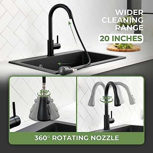 Touchless Kitchen Faucet with Pull Down Sprayer