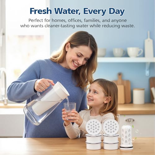 Water Pitcher Filter Replacement for LifeStraw Home (7 Count)