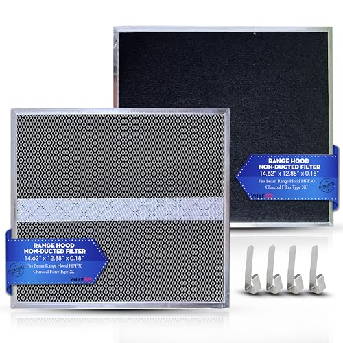 Upgraded For HPF30 Broan Range Hood Filters (2 Count)