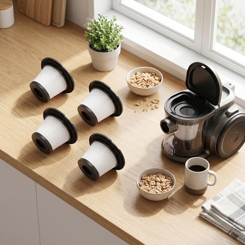 Vacuum Replacement Filter 4pcs Vacuum Cleaner Replacement Filters