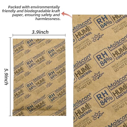 84% Two Way Humidity Control Packs for Storing 1 lb