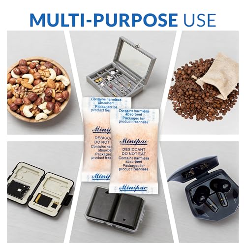 Silica Gel Packets 0.5g 300 Pack (300 Count)