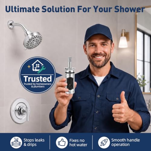 Shower Cartridge Compatible with Moen 1222 Replacement Cartridge
