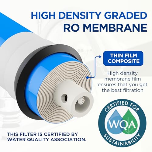 Complete 4 Pack RO Water Filter Replacement Kit for Krystal Pure KR10 System