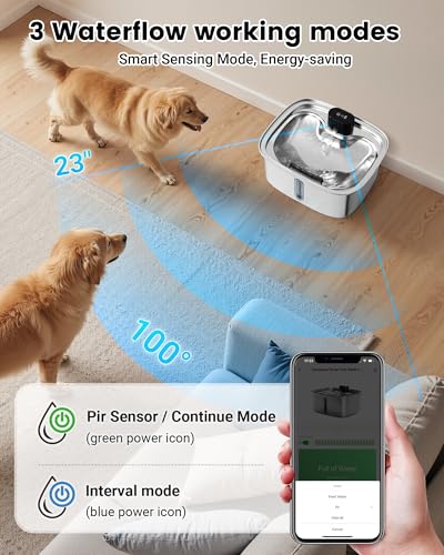 Smart Dog Water Bowl Dispenser Large