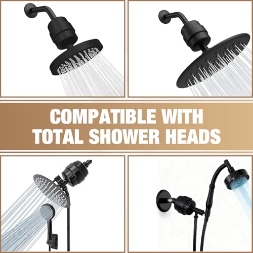 25 Stage Shower Filter prevents scale buildup