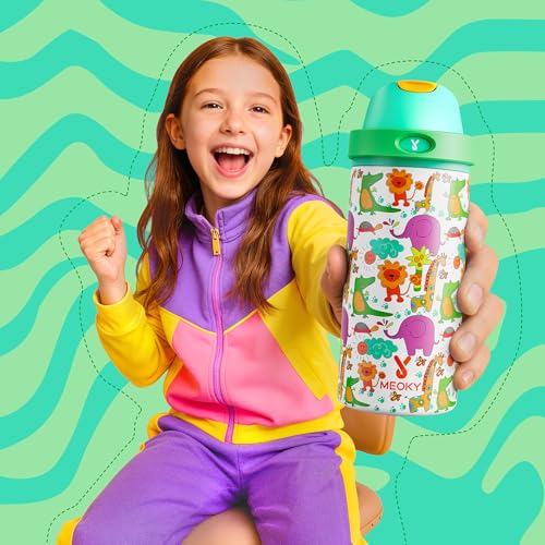 18 oz Kids Water Bottle for School
