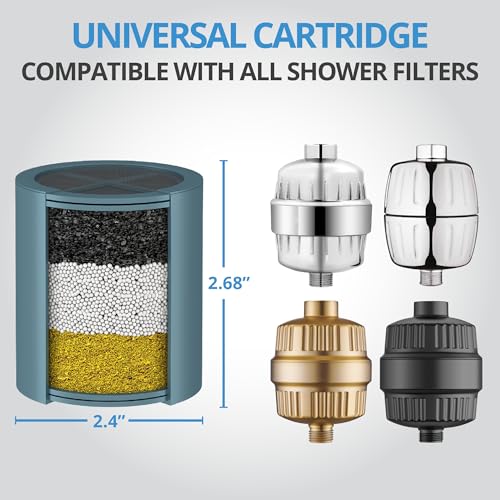Heavy Duty NO BS Shower Filter Replacement Cartridge 1 Pack