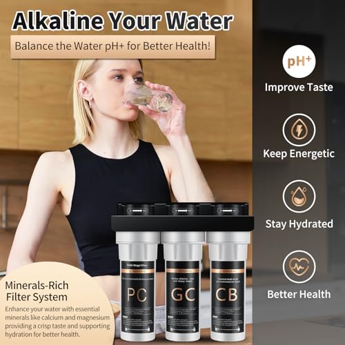 Water Filter for Sink with Faucet