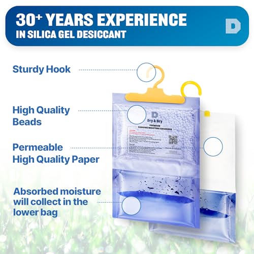 Premium Moisture Absorbers Dehumidifiers for Home (8 Count)