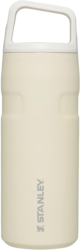 Stanley IceFlow Cap and Carry Water Bottle | Wide Mouth Twist Lid | Lightweight & Leakproof for Travel & Sports | Insulated Stainless Steel | BPA-Free