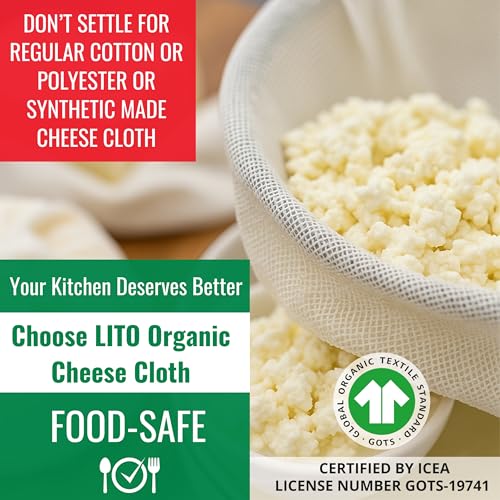 Cheesecloth for Straining (2 Sq Ft)