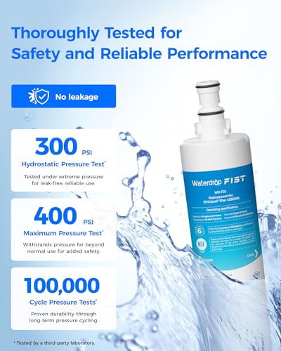 4396508 Water Filter Replacement for Whirlpool® 4396510 (3 Count)