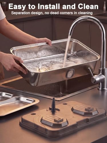 17L 4.5Gal Large Dog Water Fountain Stainless Steel for Multi