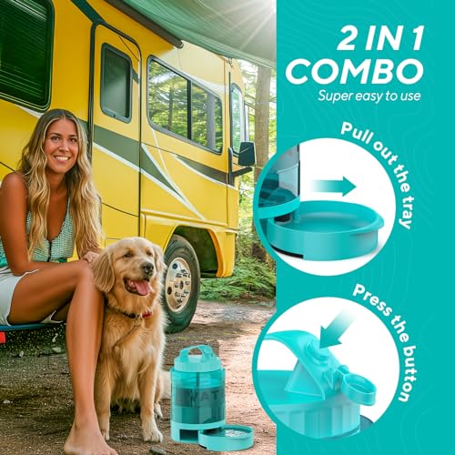 77oz Portable Dog Water Bottle