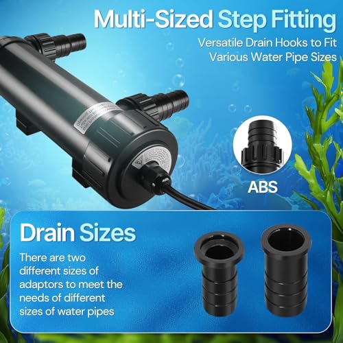 9W UV Pond Light Clarifier for Outdoor Koi Ponds