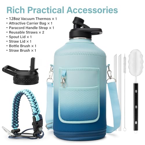 1 Gallon Water Bottle Insulated