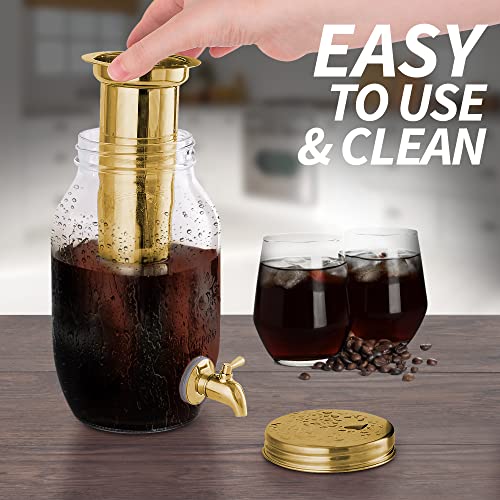 1.5 Liter Cold Brew Coffee Maker with EXTRA